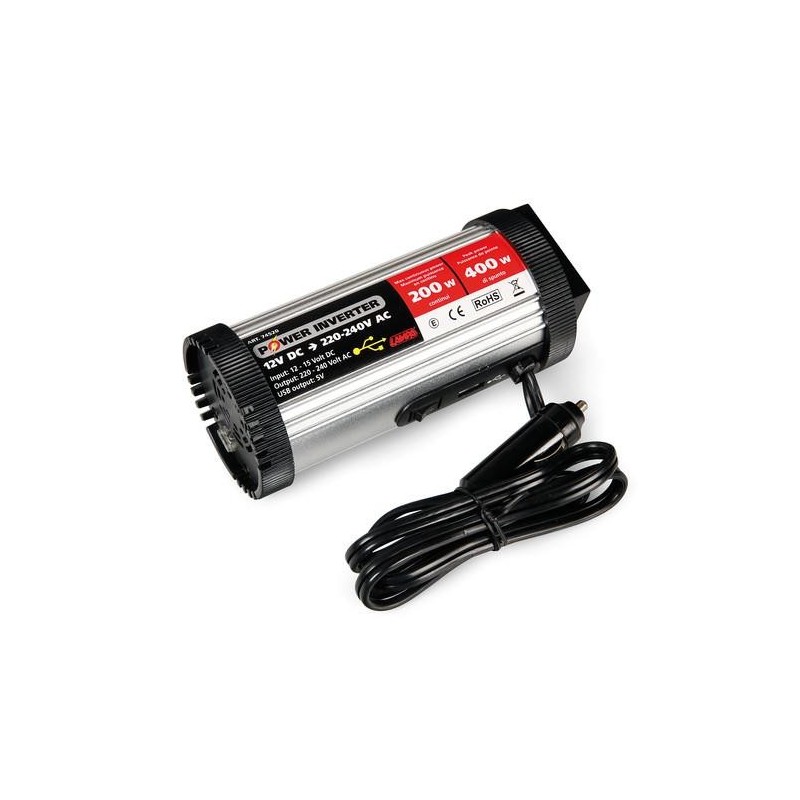 Przetwornica pradu DC 12v na AC 230V 200W