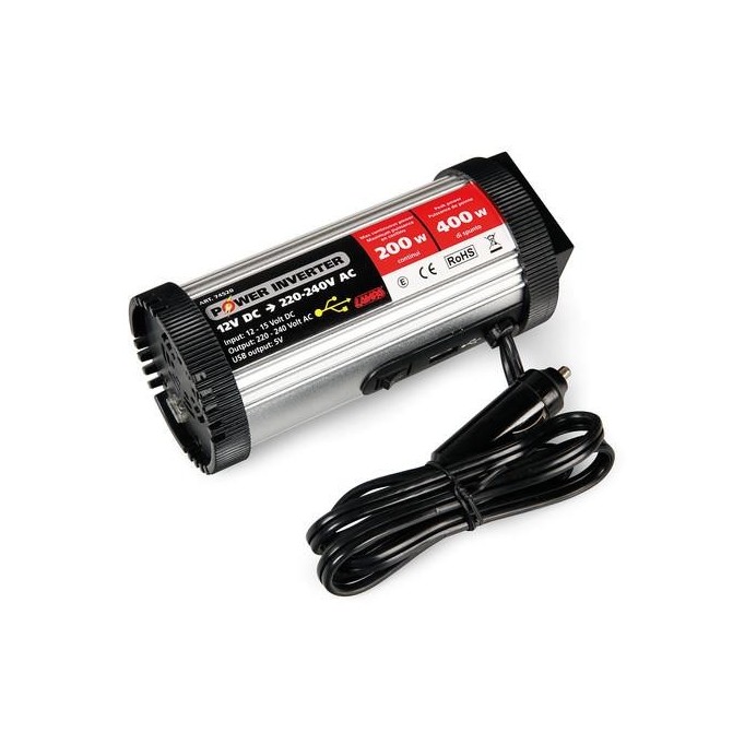 Przetwornica pradu DC 12v na AC 230V 200W