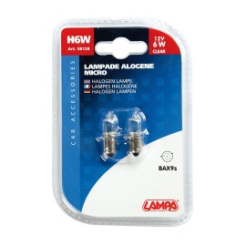 Żarówka H6W 12W BAX9s 2 sztuki