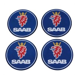 Emblemat mały Saab na kołpak