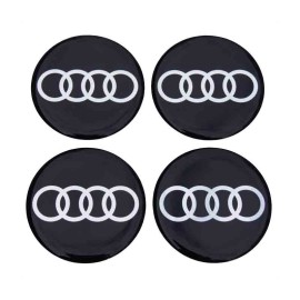 Emblemat 60 mm Audi na kołpak
