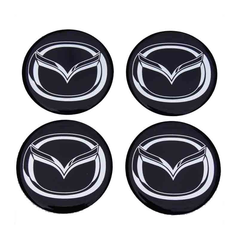 Emblemat 60 mm Mazda na kołpak