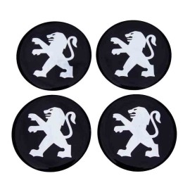 Emblemat duży Peugeot na kołpak