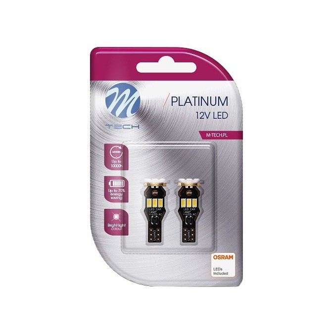 Dioda T15 W16W 9 SMD Canbus 12V