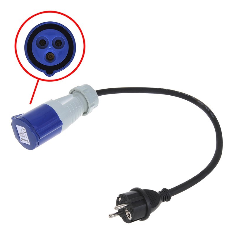 ADAPTER CEE PRZEJŚCIÓWKA KABEL PRZEWÓD ZŁĄCZE