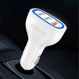 Ładowarka DUDAO QC 3.0 18W 3x USB, biała