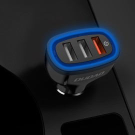 Ładowarka DUDAO QC 3.0 18W 3x USB, biała