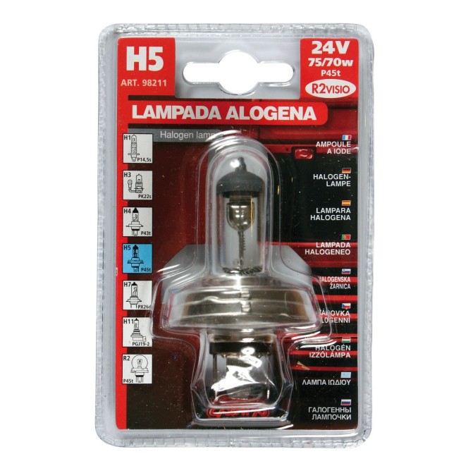 Żarówka H5 75/70 W P45T 24 V
