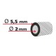 Linka stalowa w oplocie do plandek 42 m