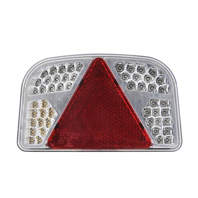 Lampa 56 LED 6 funkcji 240x150 mm Prawa