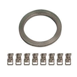 Opaska metalowa 300cm 8 śrub