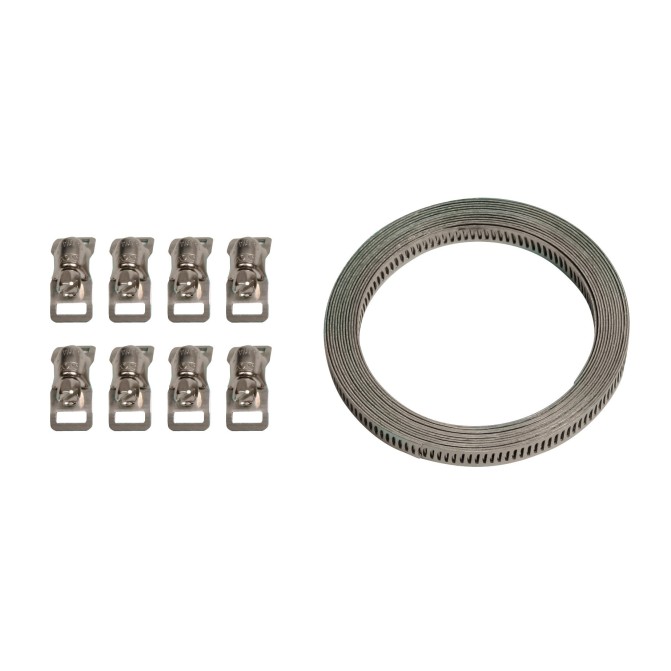 Opaska metalowa 300cm 8 śrub