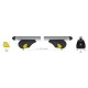 Bagażnik, belki na reling NORDRIVE RAIL-PRO 127 cm