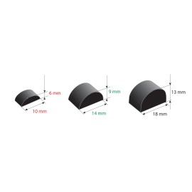 Uszczelka 3,1m 18x13mm