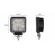 Lampa robocza kwadratowa  ledowa 9 LED