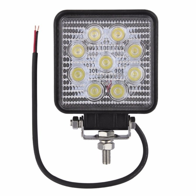 Lampa robocza kwadratowa  ledowa 9 LED