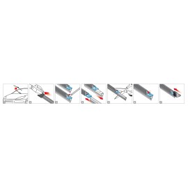 Gumka wycieraczki 710mm BOSCH AEROTWIN