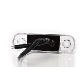 Lampa pozycja biała 12-24V WAŚ 6 LED