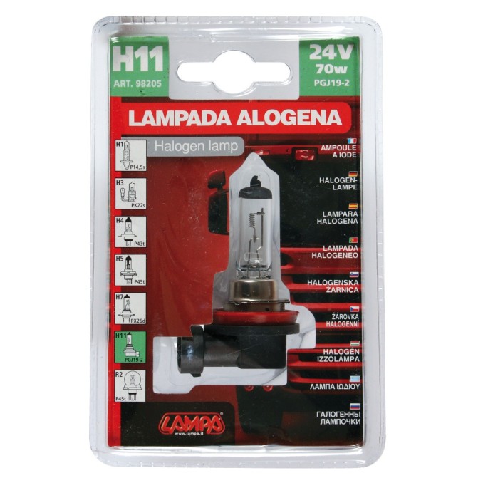 Żarówka H11 24V 70W PGJ9-2 LAMPA