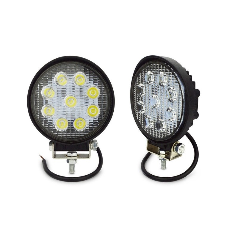 Lampa robocza okrągła  ledowa 9 LED
