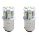 Żarówka dioda 8 LED P21/5W BAY15d 24V